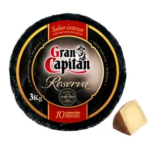 Queso curado añejo GRAN CAPITÁN - Trozo