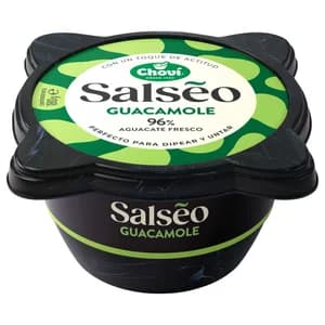 CHOVI Salseo Guacamole (96% aguacate fresco) suave 180 g.