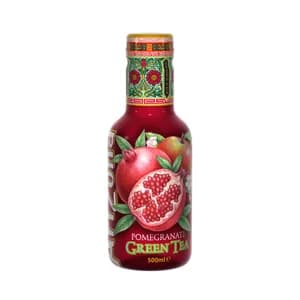 ARIZONA Bebida de té verde con granada botella de 50 cl.