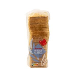 PRODUCTO ALCAMPO Pan de molde blanco con corteza 1000 g.