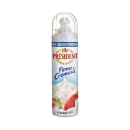 PRÉSIDENT Nata montada en spray PRESIDENT 250 g.