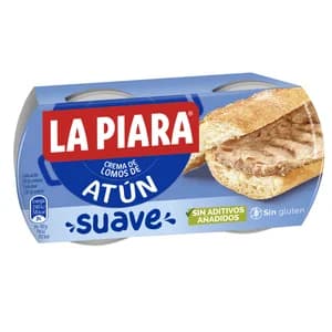 LA PIARA Paté de atún suave 2X75g