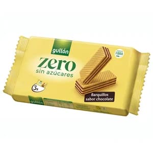 GULLÓN Zero Barquillos de choco sin azúcares 180 g.
