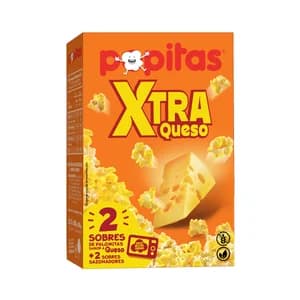 POPITAS Palomitas Xtra Queso 2x80 gr.