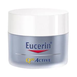EUCERIN Crema de noche hidratante con acción antiarrugas EUCERIN Q10 Actuve 50 ml.