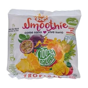 LA CUERVA Be smoothie Mando, piña y maracuya congelados 300 g.