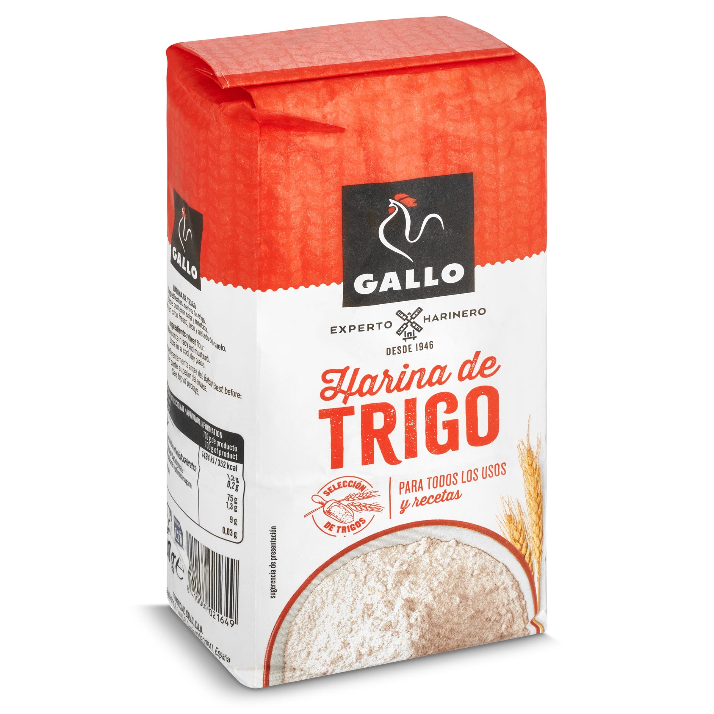 Harina de trigo Gallo 1 Kg