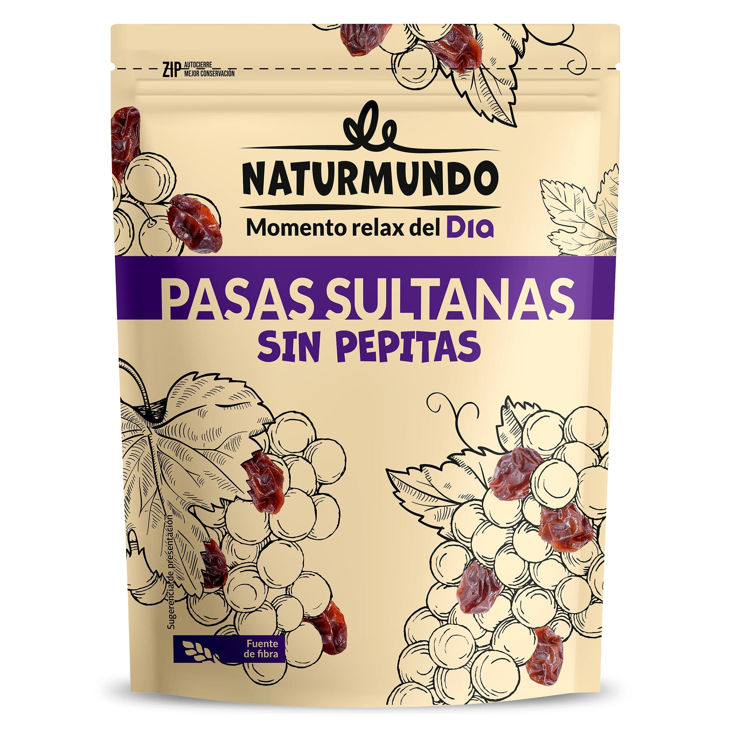 Pasas sultanas Dia Naturmundo 200 g