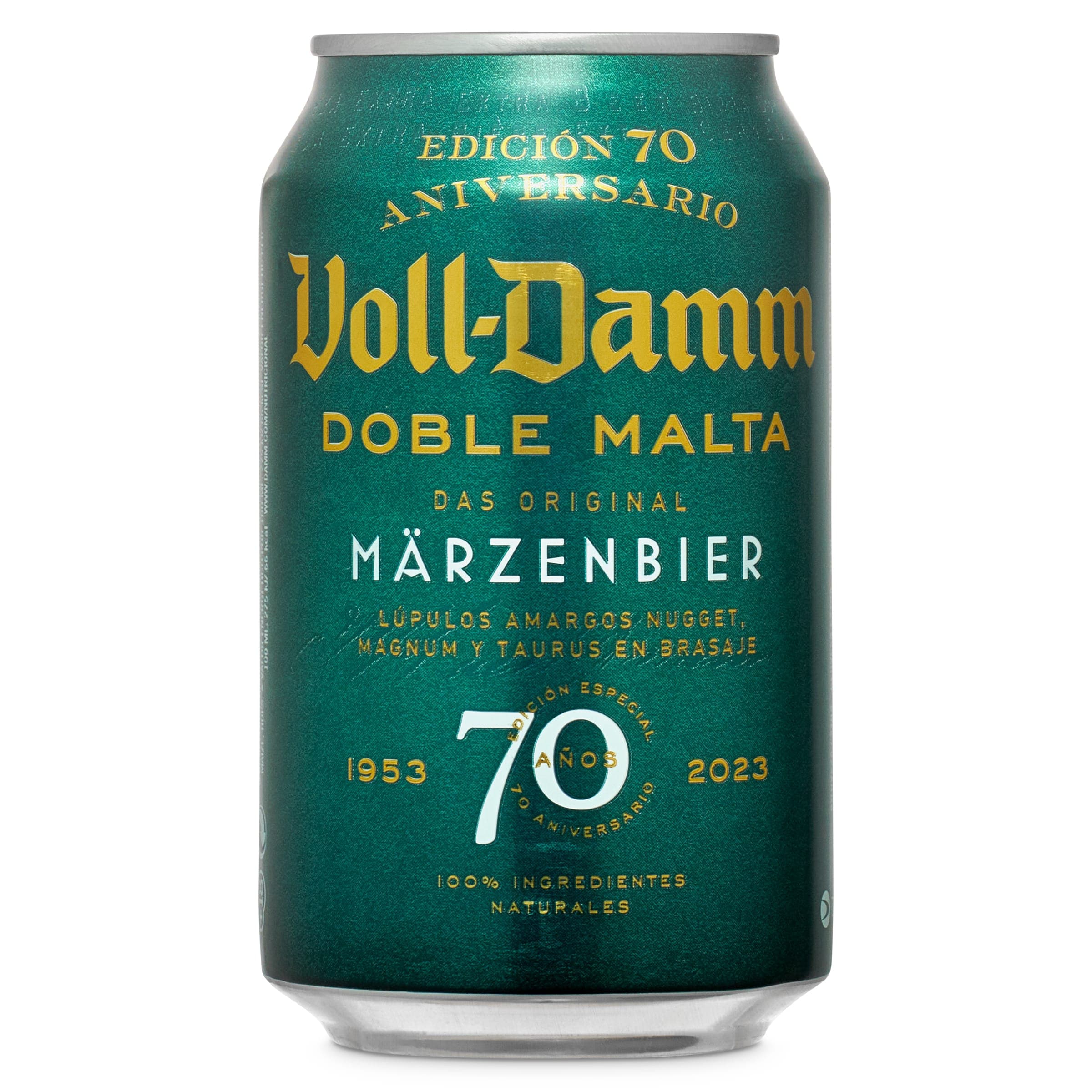 Cerveza doble malta Voll Damm 33 cl