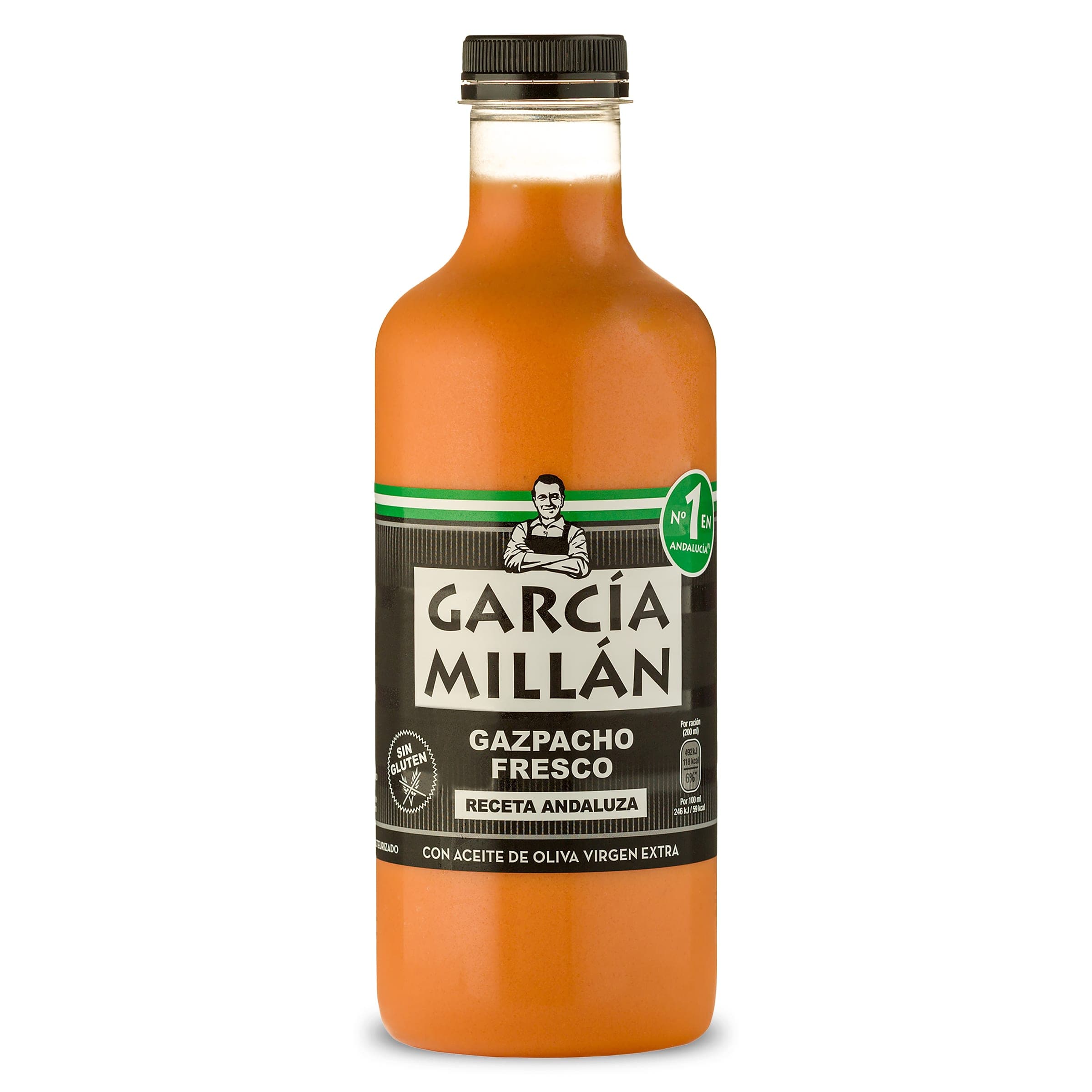 Gazpacho fresco sin gluten García Millán 1 L