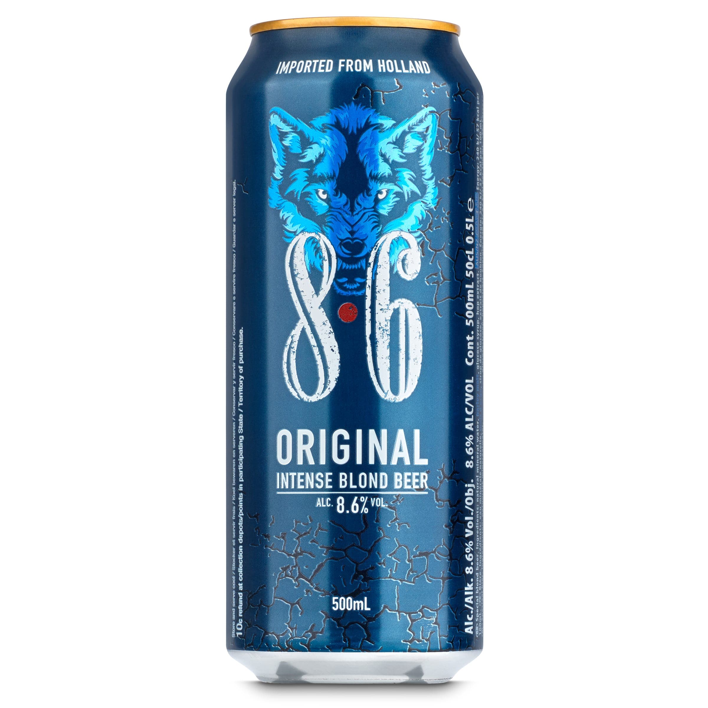 Cerveza original 8.6 50 cl