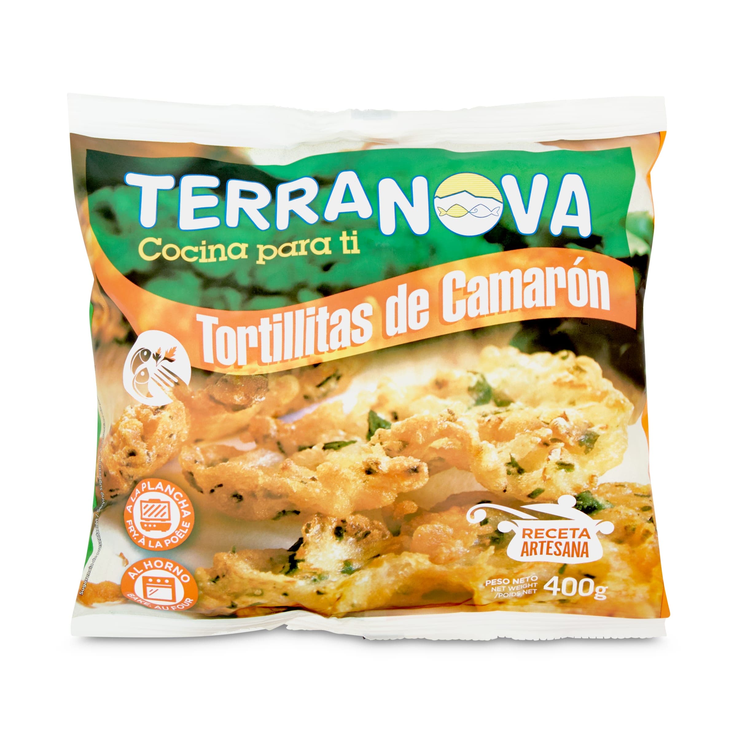 Tortillitas de camarón Terranova 400 g