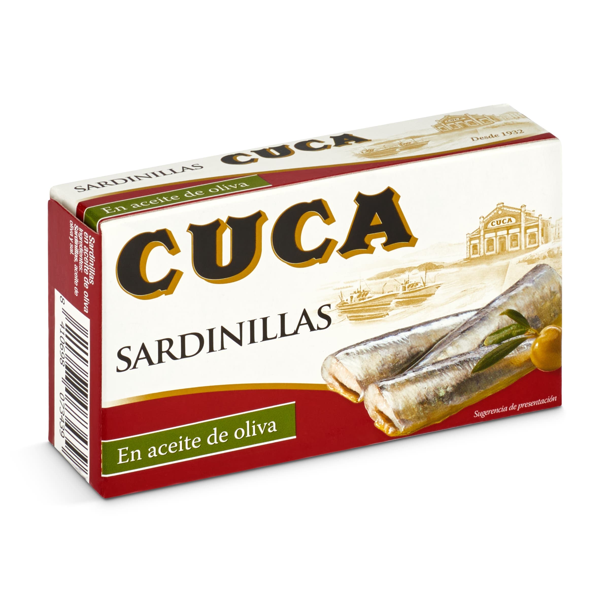 Sardinilla aceite oliva Cuca 63 g