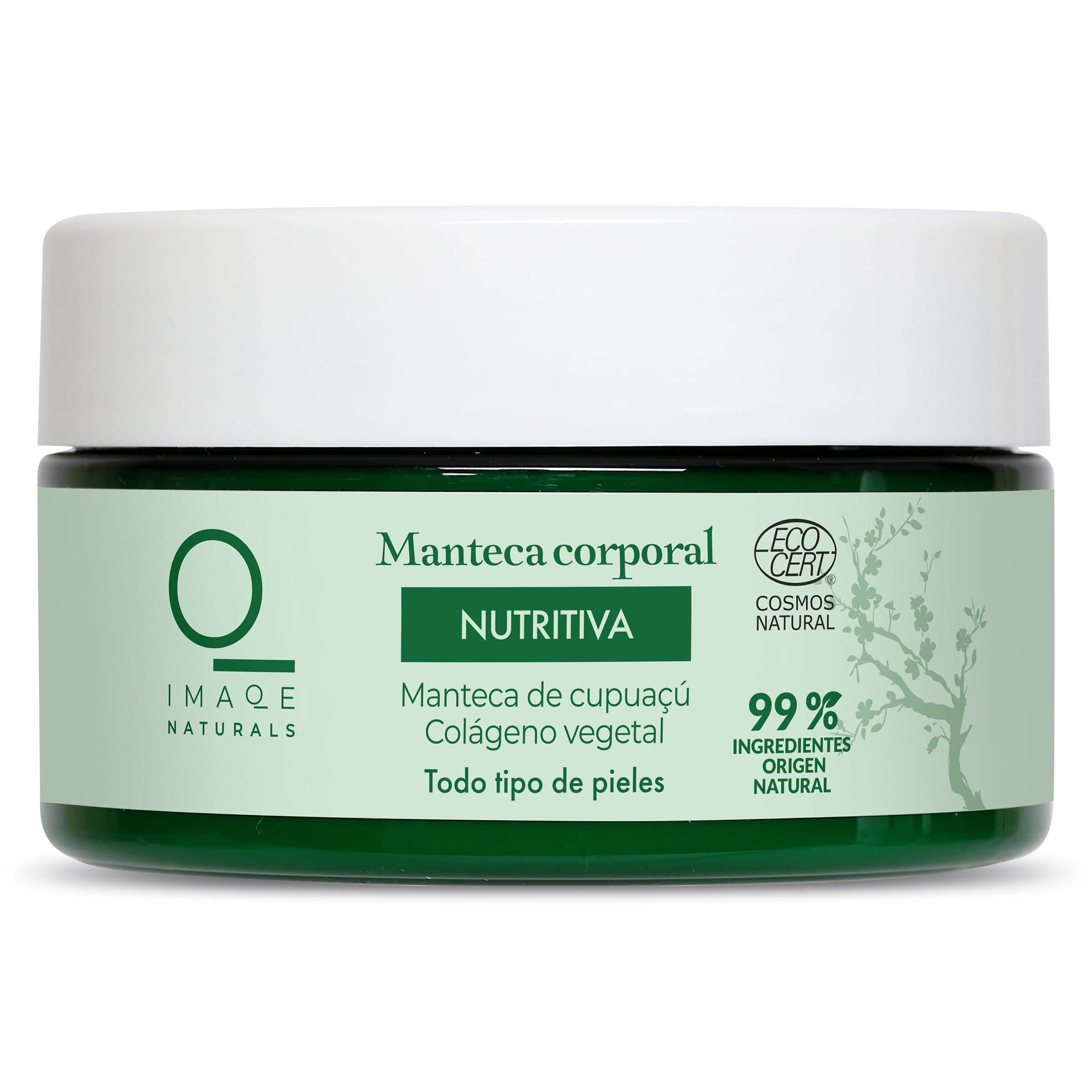 Manteca corporal nutritiva natural cupuaçú y colágeno ecocert Dia Imaqe bote 200 ml
