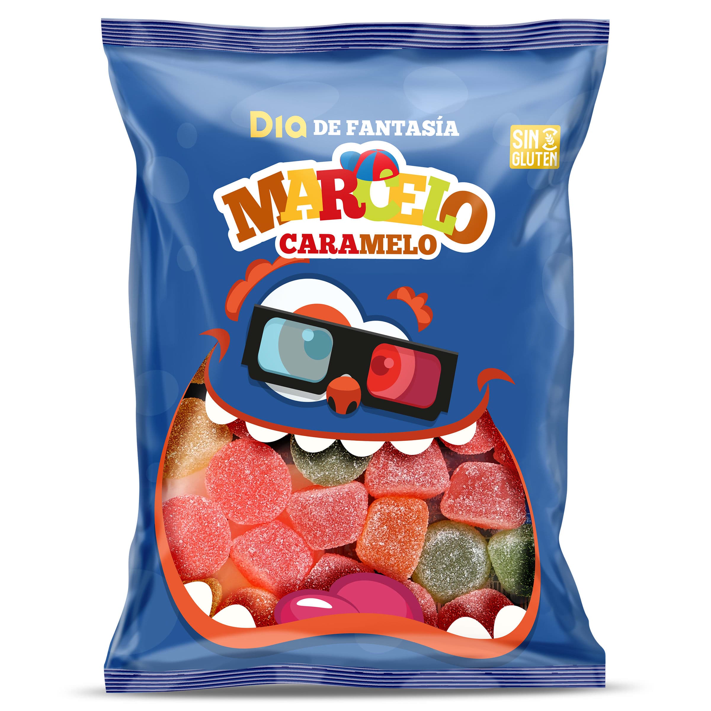 Golosinas lagrimones Dia Marcelo Caramelo bolsa 200 g