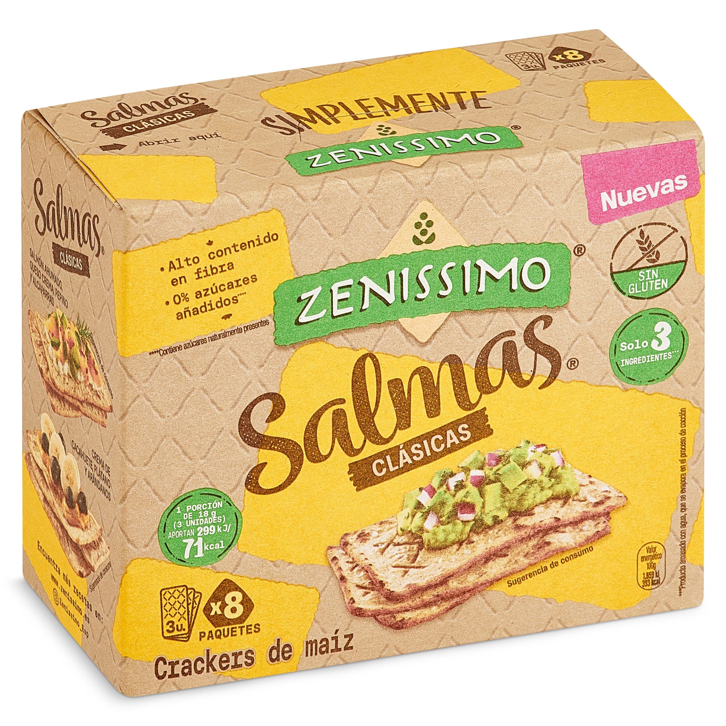 Salmas clásicas Zenissimo caja 144 g