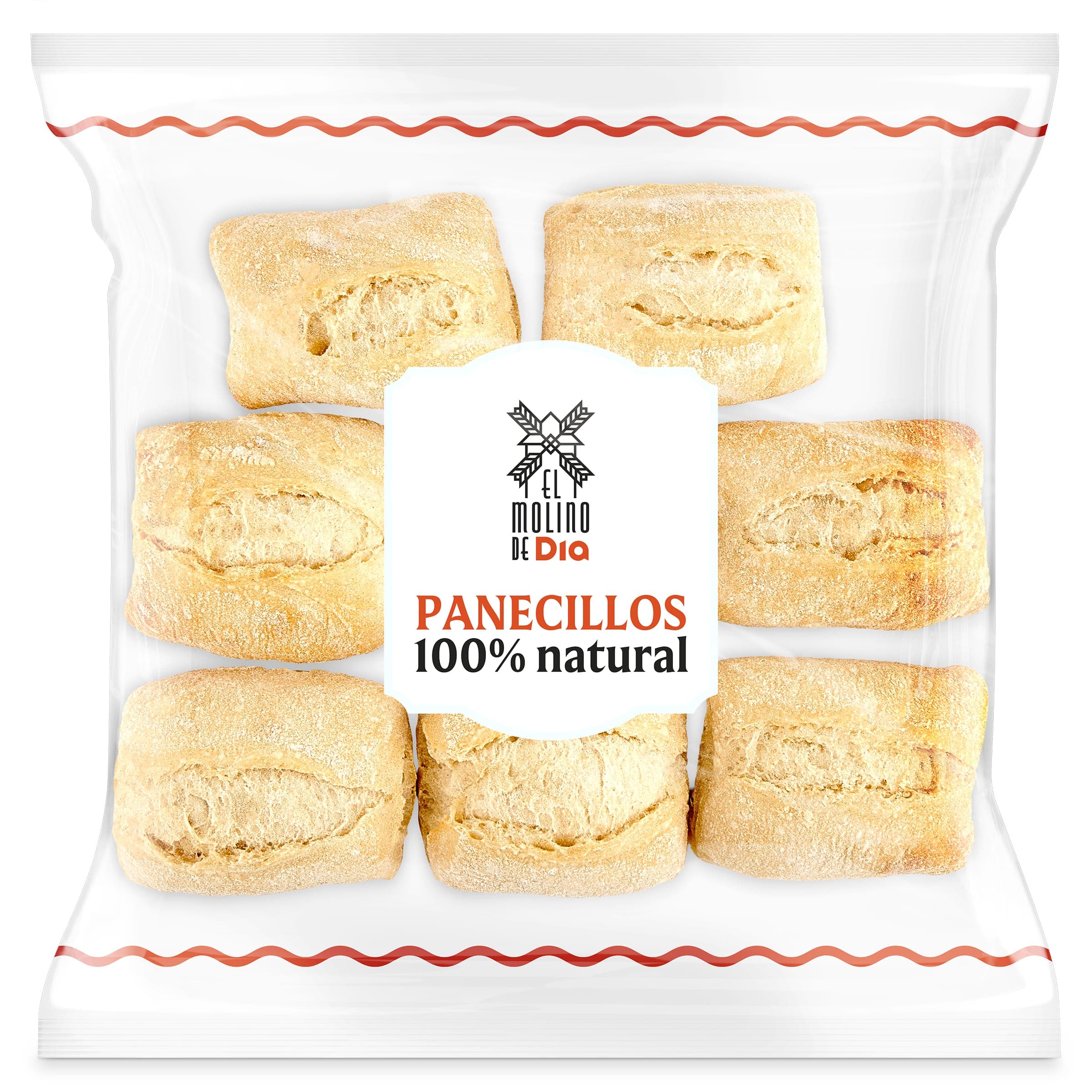 Panecillos 8 unidades El molino de Dia 360 g