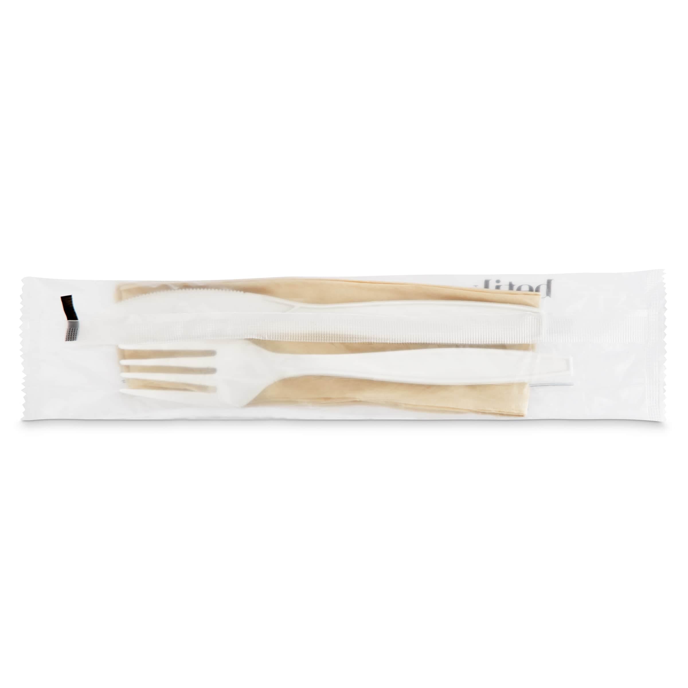 Set de tenedor, cuchillo y servilleta Betik 1 unidad