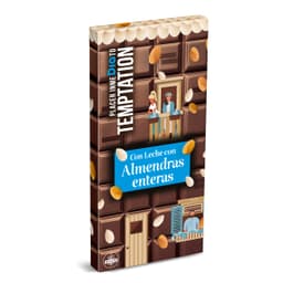 Chocolate con leche y almendras enteras Dia Temptation 200 g