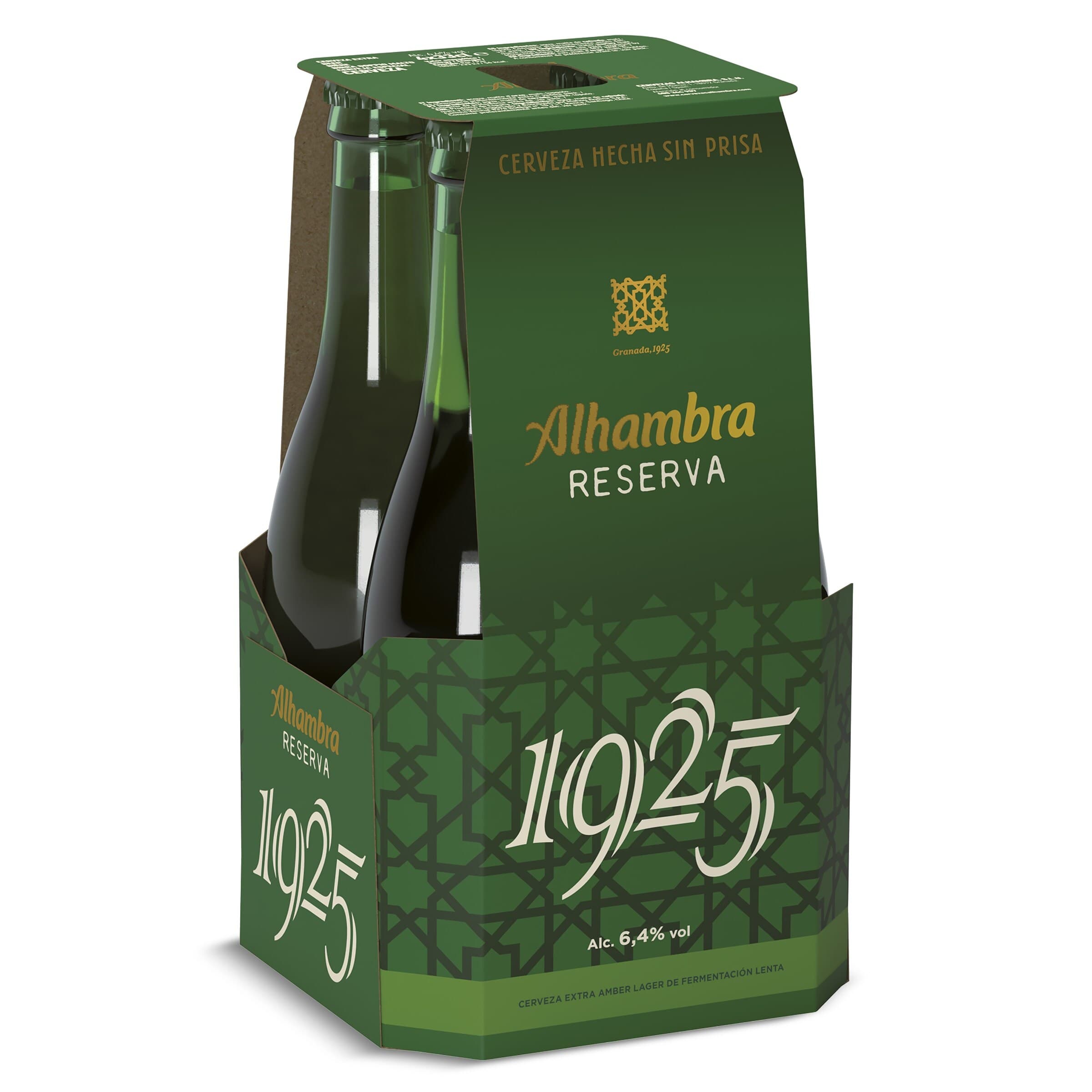 Cerveza reserva 1925 Alhambra pack 4 x 33 cl