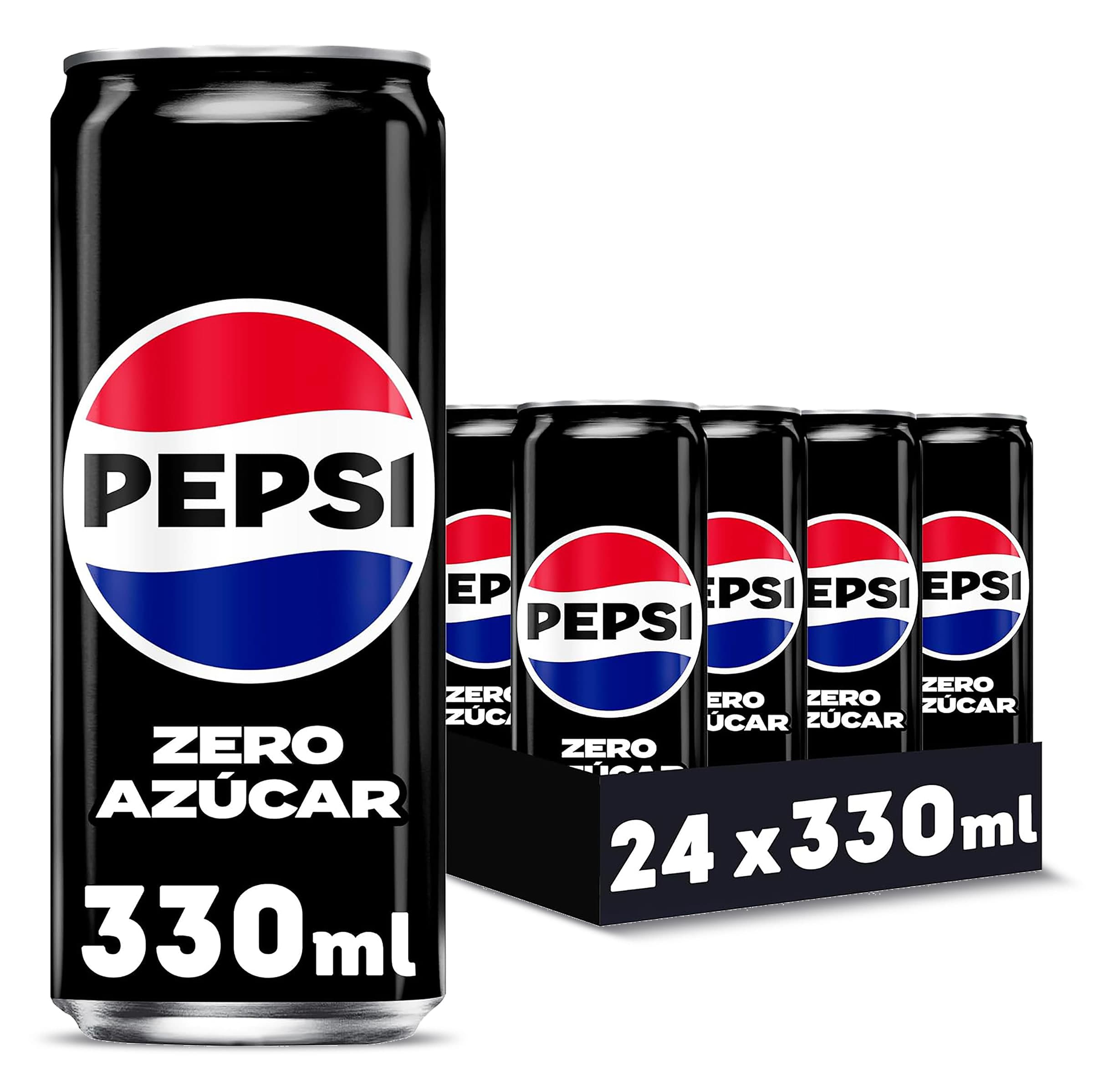 Pepsi zero azúcar pack 24 x 330 ml