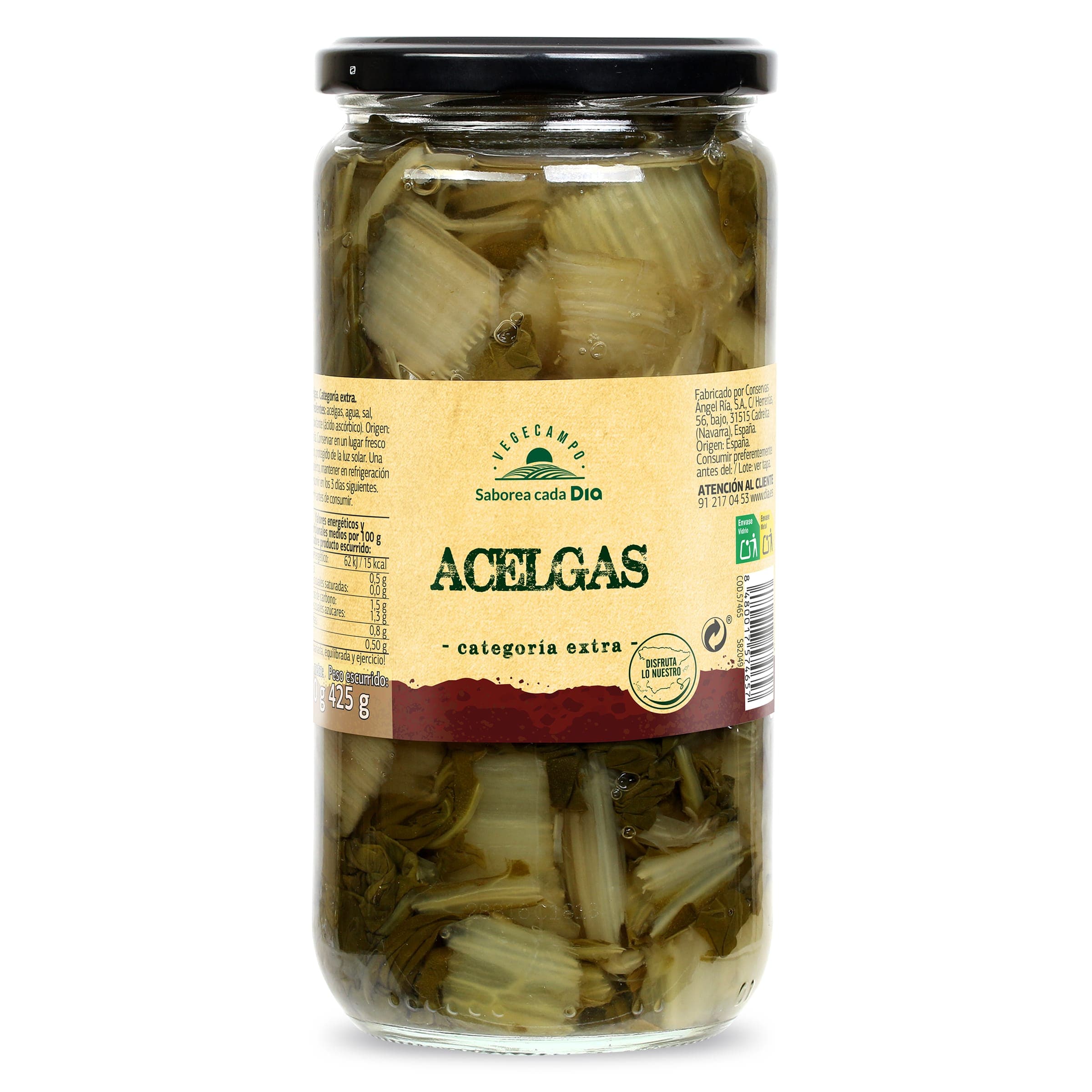 Acelgas Dia Vegecampo 425 g