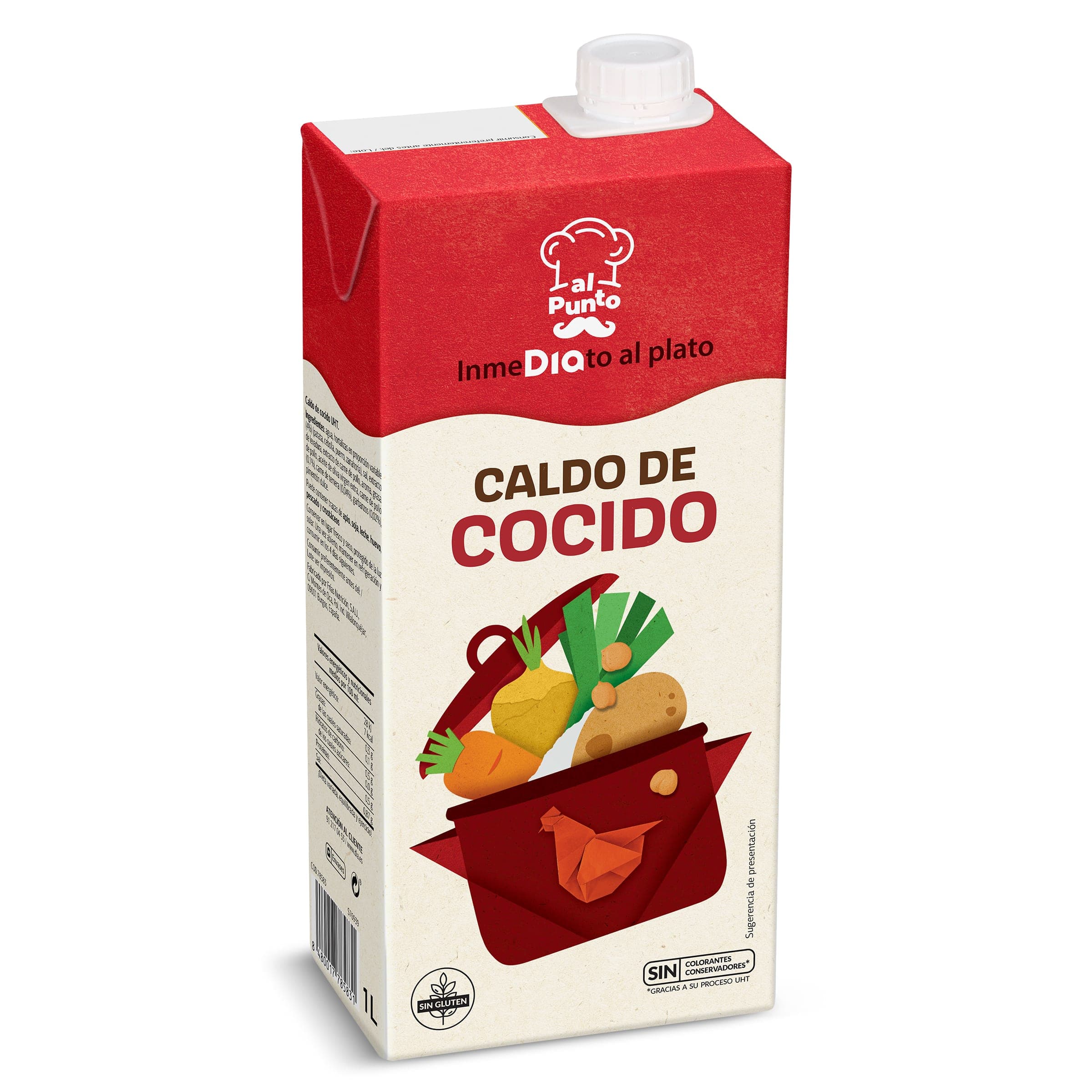 Caldo de cocido Dia Al Punto 1 L