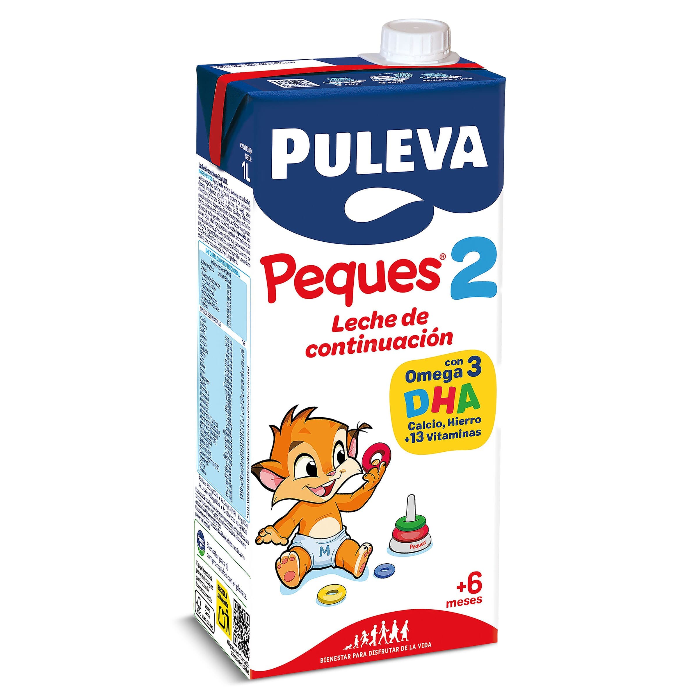 Leche crecimiento Peques 2 Puleva 1 L